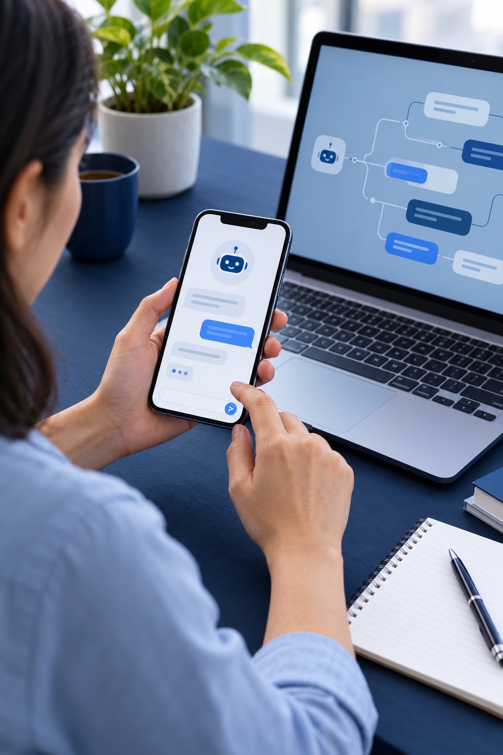Testing chatbot conversations and escalation paths