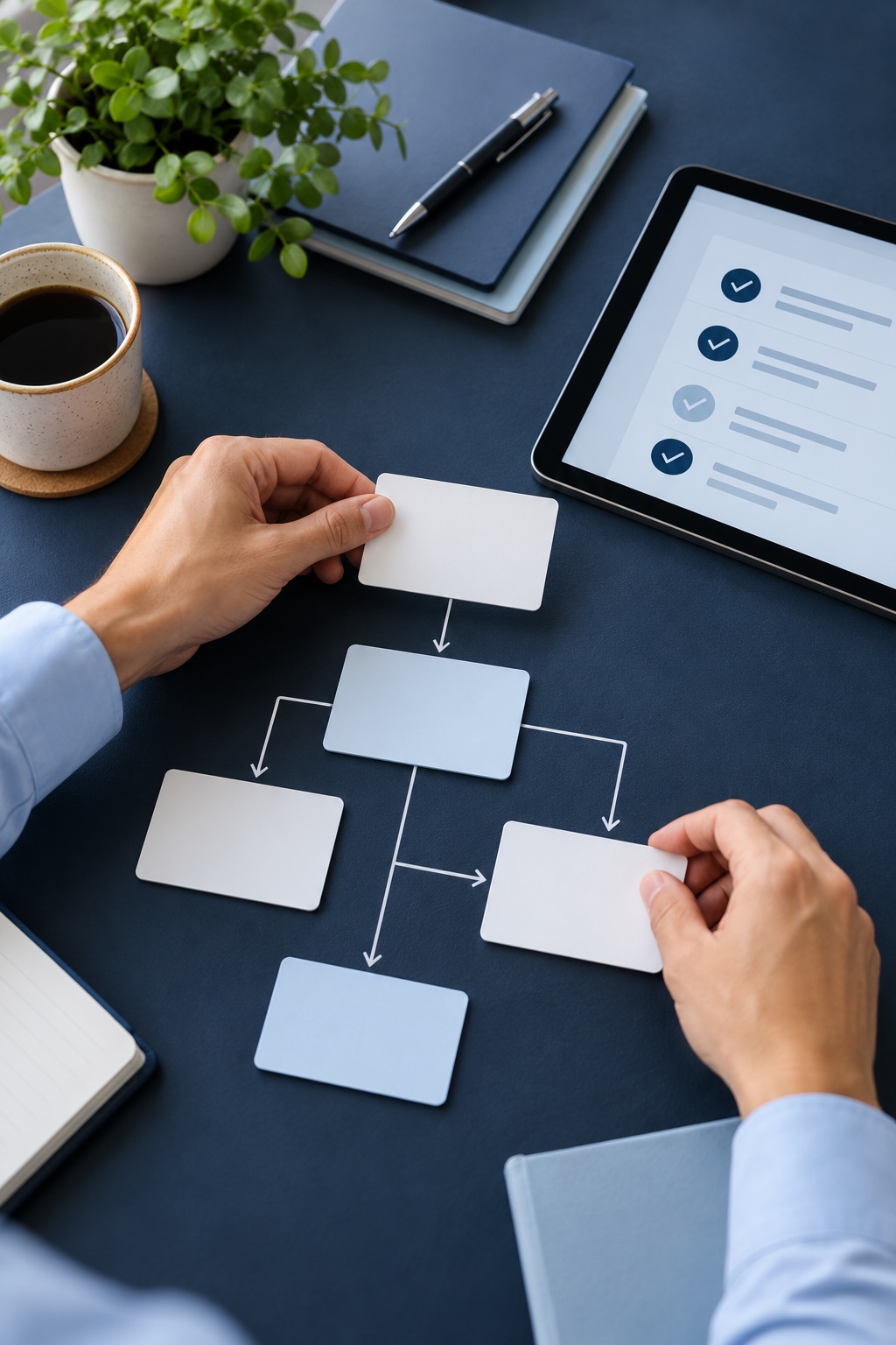 Mapping automation steps and checking workflow outcomes