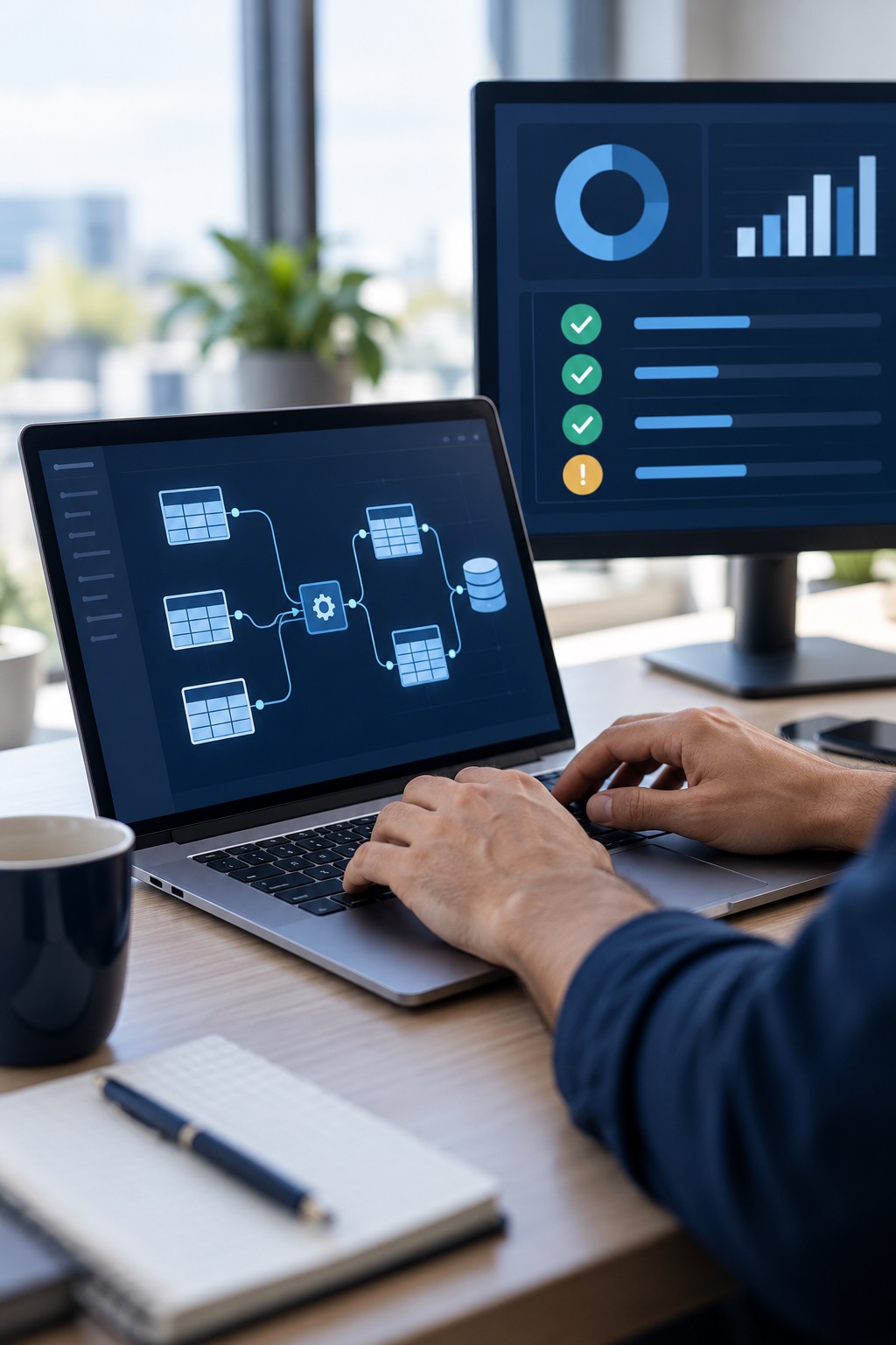 Preparing data sources and checking data quality